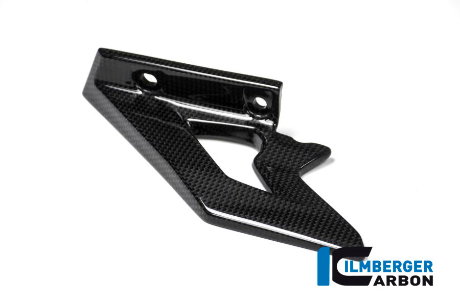 Kettingbeschermer onder achterbrug (Shark Fin)  glanzend carbon Ducati Multistrada V2 (2022-2024)