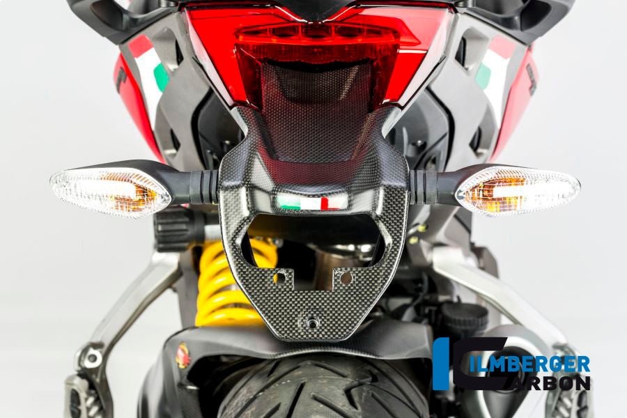 Kentekenplaathouder cover mat carbon Ducati Multistrada 950 (2017-2018)