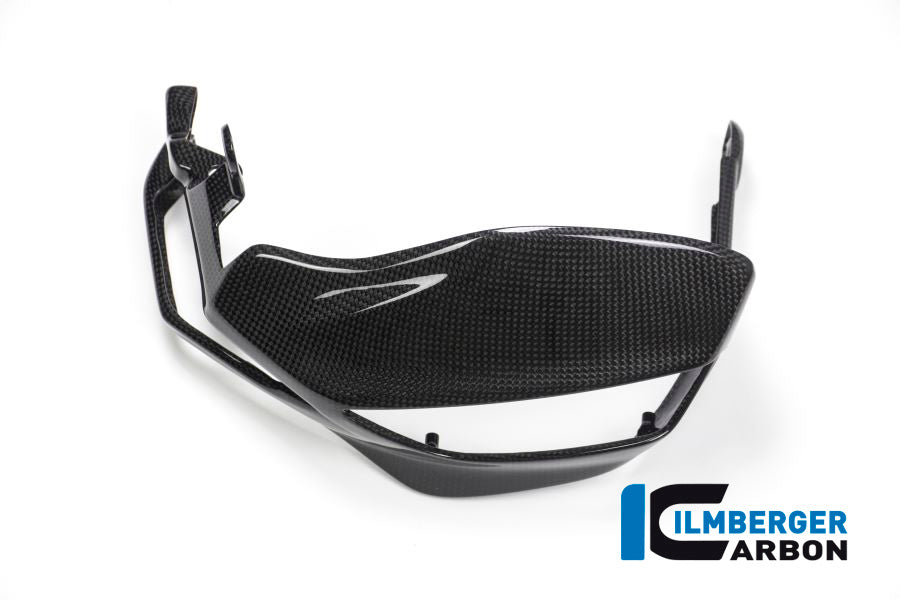 Handkap handbeschermer met montagepunten knipperlichten links glanzend carbon Ducati Multistrada V2S (2022-2024)