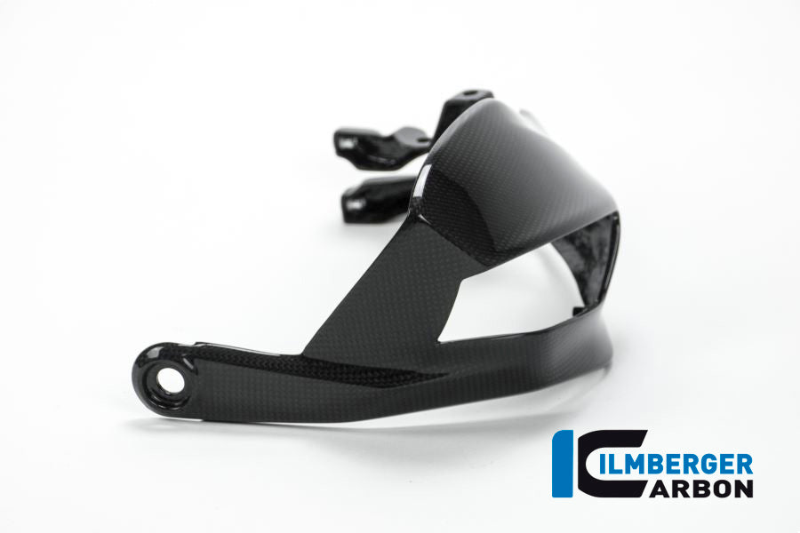 Handkap handbeschermer met montagepunten knipperlichten rechts glanzend carbon Ducati Multistrada V2 (2022-2024)