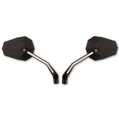 Highsider Stealth-X4-Spiegel mit LED-Blinker und Positionlicht