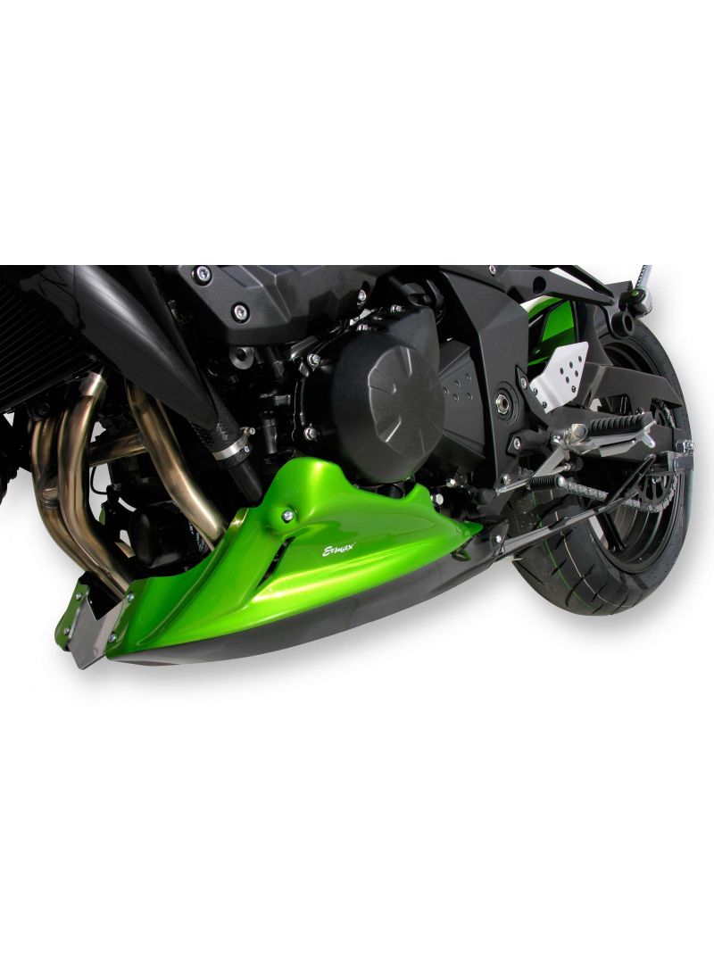 Ermax bellypan (engine spoiler) 3-part Kawasaki Z750R 2011-2012