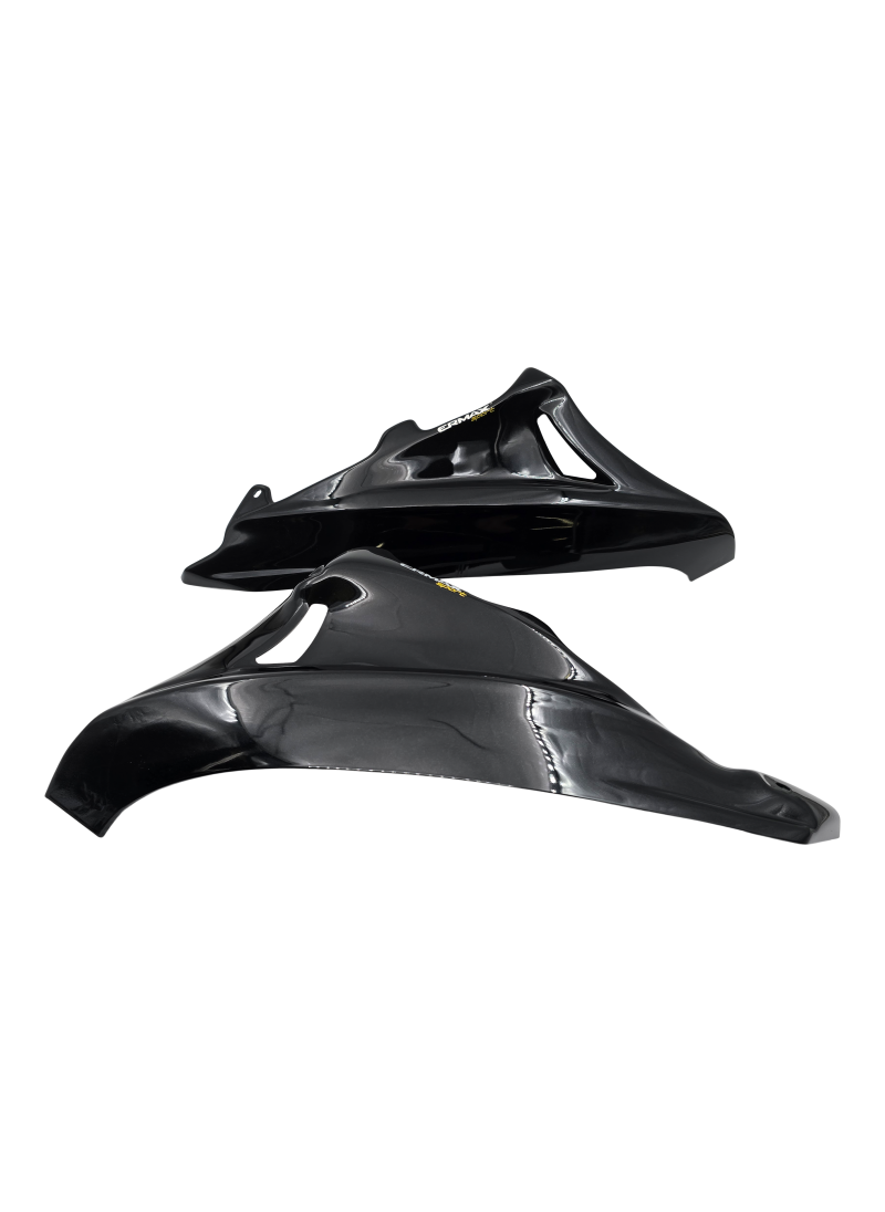 Ermax bellypan (engine spoiler) 3-part Kawasaki Z750R 2011-2012