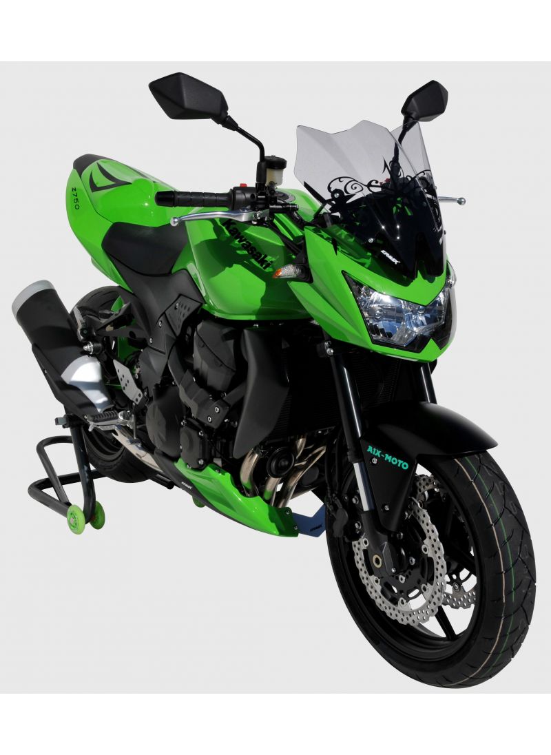 ERMAX Double Bubble Flyscreen Windschutzscheibe 39cm Z750 2007-2013-Z1000 (inkl. Installationskit)
