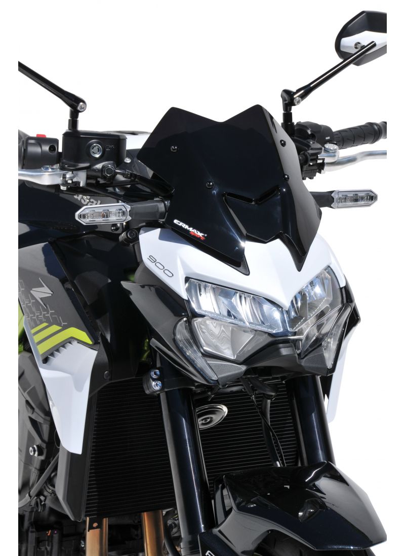 Ermax Hypersport flyscreen windshield 30cm Z900 2020+ (incl. installation kit)