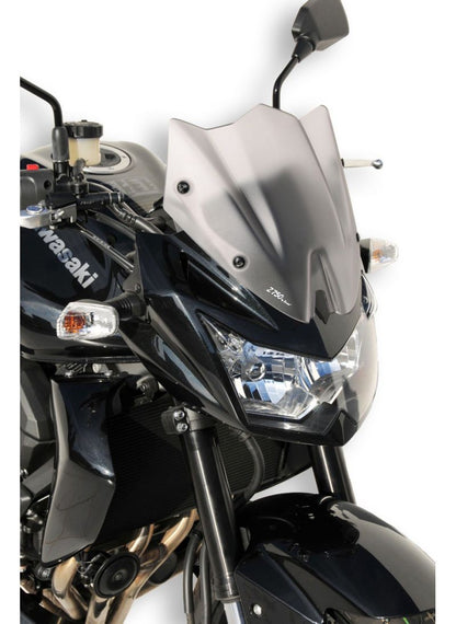 Ermax Sport Double Bubble Flyscreen Windshield 29cm Z750 2007-2013-Z1000-Style (incl. Installation Kit)