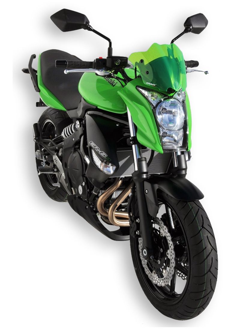Ermax Sport Flyscreen Windshield 22cm ER6N 2009-2011 (incl. Installation Kit)