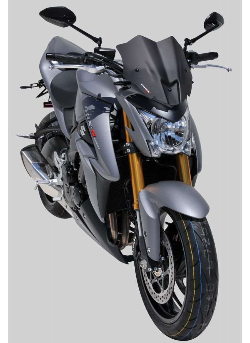 Ermax flyscreen windshield 30cm for GSX S 1000 (+ SUPPORT ABS) 2015