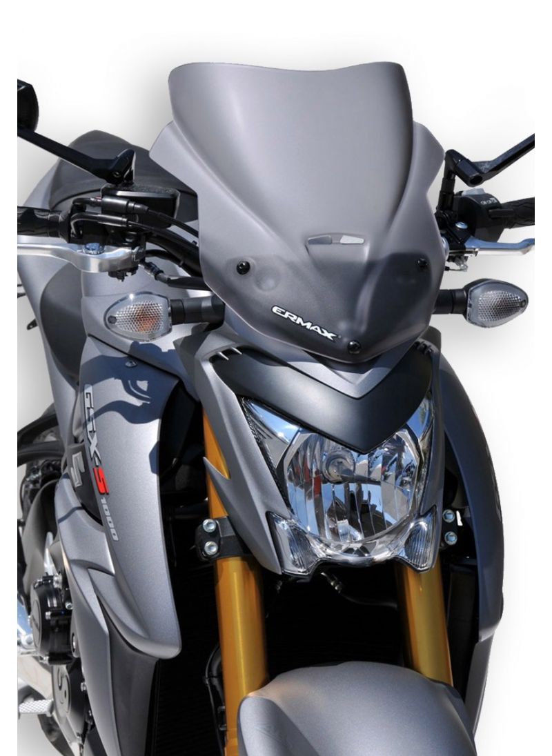 Ermax sport windscreen 37cm for GSX S 1000 (+ SUPPORT ABS) 2015