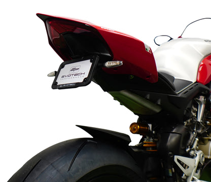 Verstelbare kentekenplaathouder incl. knipperlichten Evotech - Ducati Panigale V4 Superleggera (2021 - 2024)