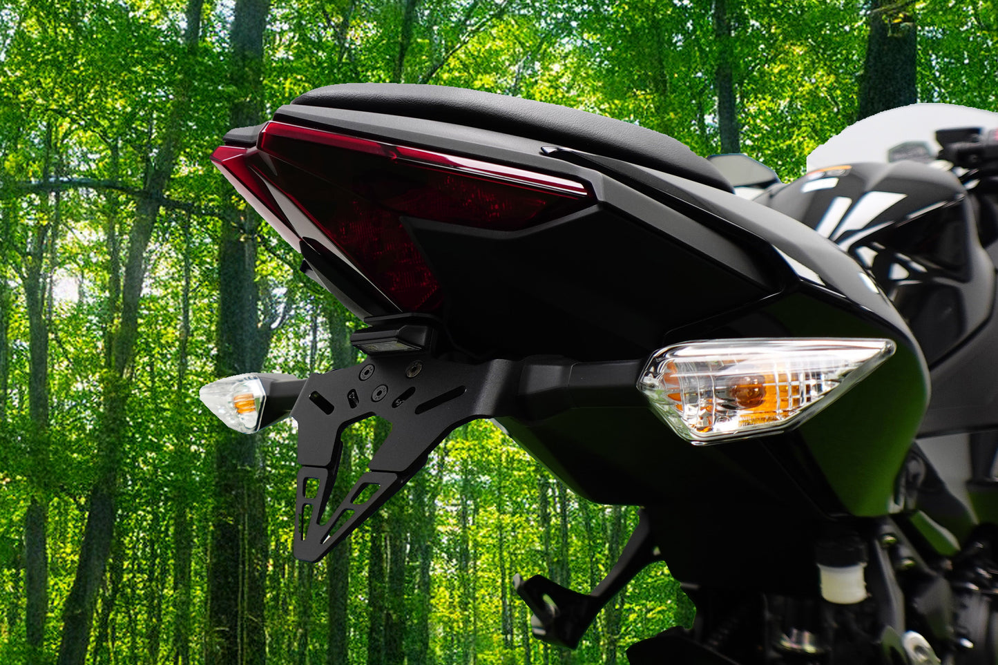 Evotech Kawasaki Ninja 500 Kentekenplaathouder (2024+)