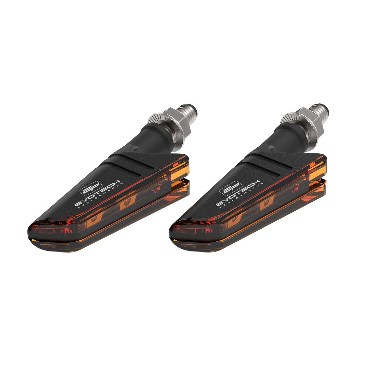Evotech LED knipperlichten set met oranje lens (Set van 2)