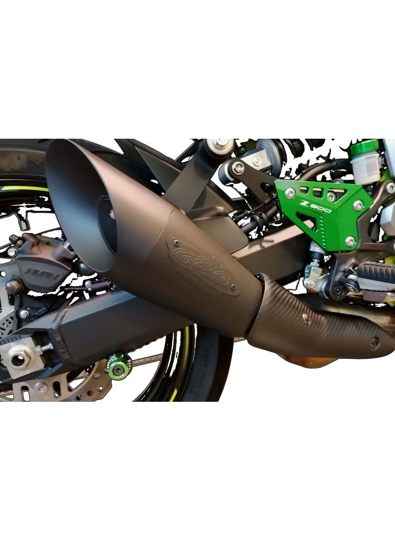 G&G GP Megaphone Slip-On Echowe Kawasaki Z900 2017-2019