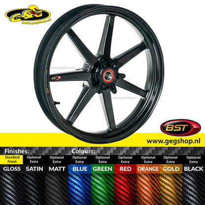 BST Carbon Voorvelg Mamba TEK 3,5 x 17" Suzuki GSX-R1000 (2001-2004)