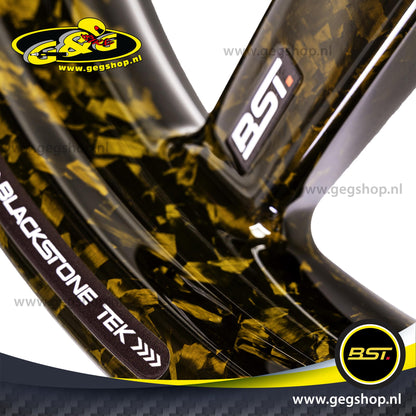 BST Twin TEK 3.5x17" carbon voorvelg voor Harley Davidson XL883N Iron 883 (2009-2019)