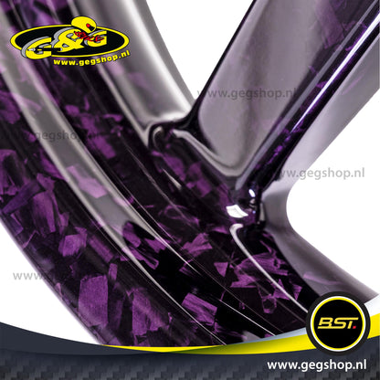 BST Twin TEK 6x17'' carbon achtervelg voor Harley Davidson VRSCB V-Rod (2004-2005)