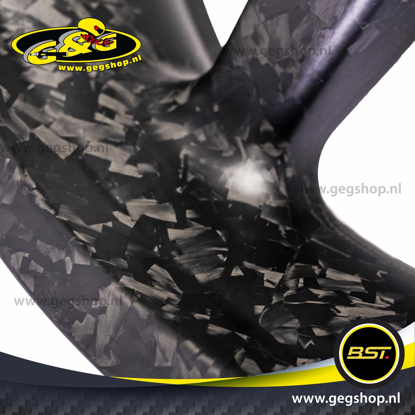 BST Twin TEK 3.5x17" carbon voorvelg voor Harley Davidson XL1200XS Forty Eight Special (2018-2019)