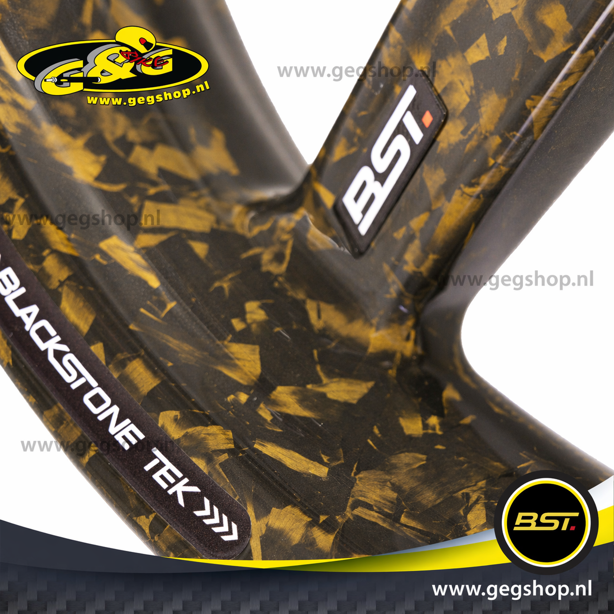 BST Twin TEK 3.5x17" carbon voorvelg voor Harley Davidson FLFB Fat Boy (2018)