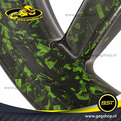 BST Twin TEK 6x17'' carbon achtervelg voor Harley Davidson FLD Switchback (2012-2016)