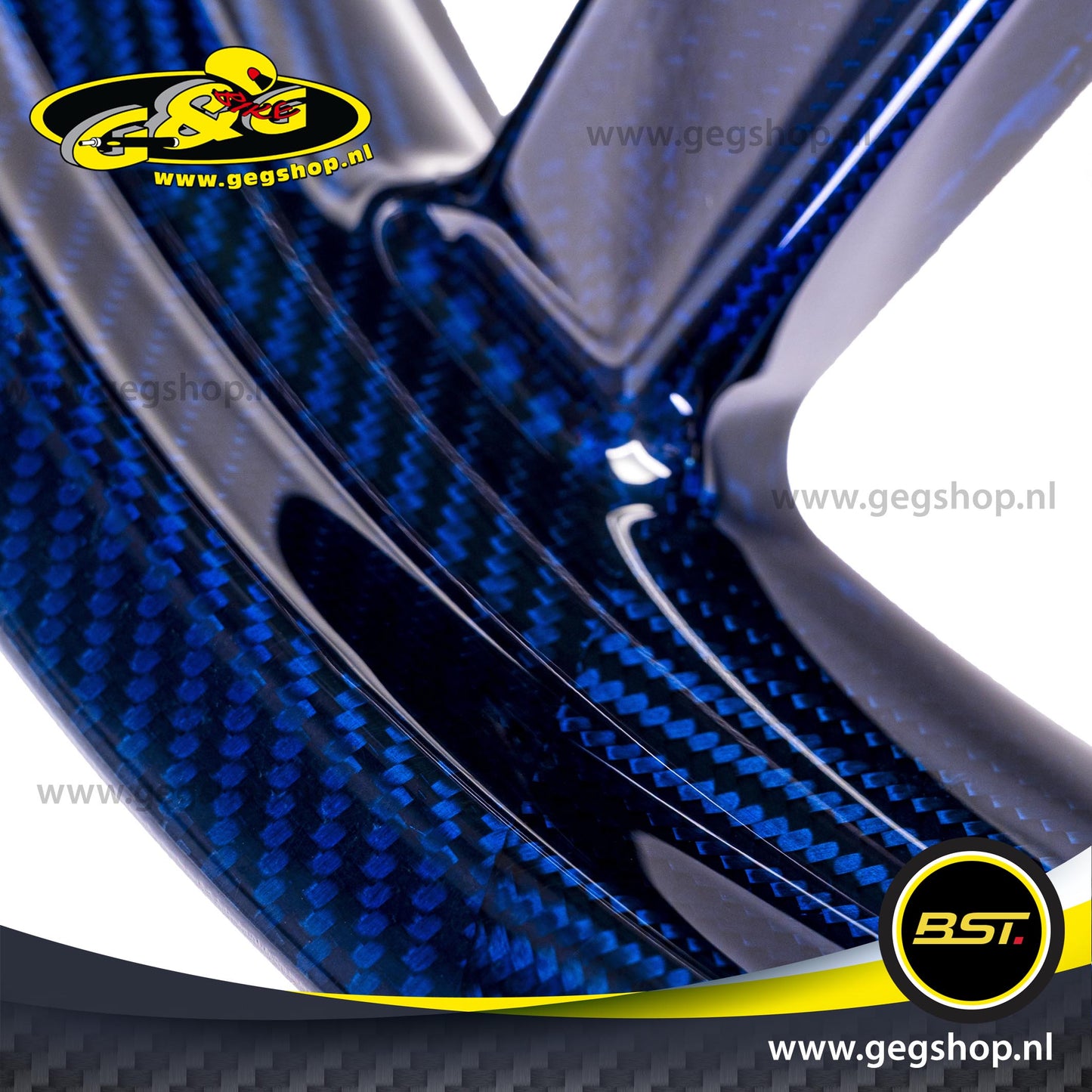 BST Twin TEK 3.5x17" carbon voorvelg voor Harley Davidson FXSBSE Breakout CVO (2013-2014)