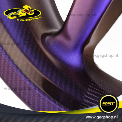 BST Twin TEK 6x17'' carbon achtervelg voor Harley Davidson VRSDX Night Rod Special (2008-2013)