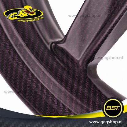 BST Twin TEK 6x17'' carbon achtervelg voor Harley Davidson FLHT Electra Glide Standard (2009-2010)