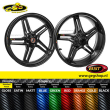 BST Carbon Achtervelg Rapid Tek 6,0 x 17" S 1000 RR 2019-2022 Vervanging M Pack TUV version