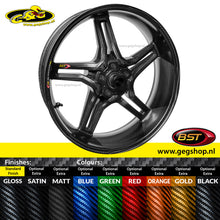BST Carbon Rear Rim Rapid Tek 6.75 x 17 "Honda CBR 1000RR Fireblade / SP 2009 to 2016