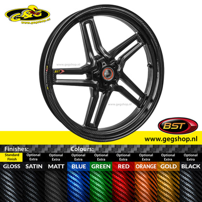 BST Carbon Achtervelg Rapid Tek 6,0 x 17" MV Agusta Brutale 1000 Serie Oro (2020+)