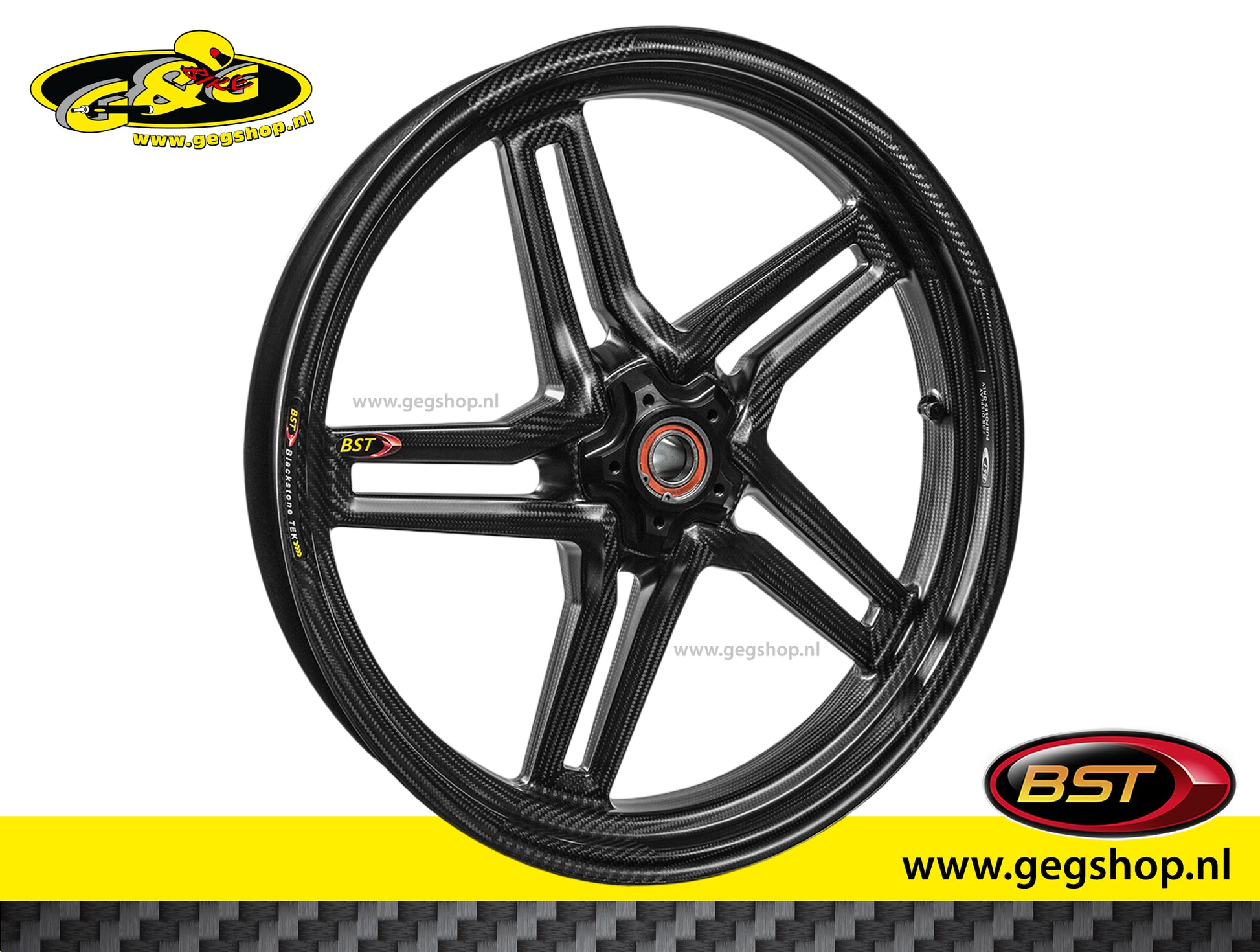 BST Carbon Achtervelg Rapid Tek 6,0 x 17" MV Agusta Brutale 1000 RS (2021+)