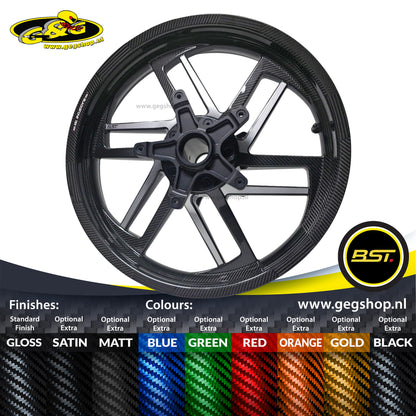 BST Reaper TEK 3.5x19" carbon voorvelg voor Harley-Davidson