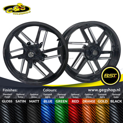 BST Reaper TEK 3.5x19" carbon voorvelg voor Harley Davidson FLTRU Road Glide Ultra (2011-2013)