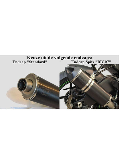 G&G Big Oval avgaser Honda CBR600RR 2009-2012