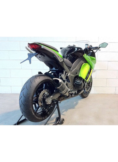 G & G Big Oval Shorty Auspuff Z1000 Sugomi 2014-