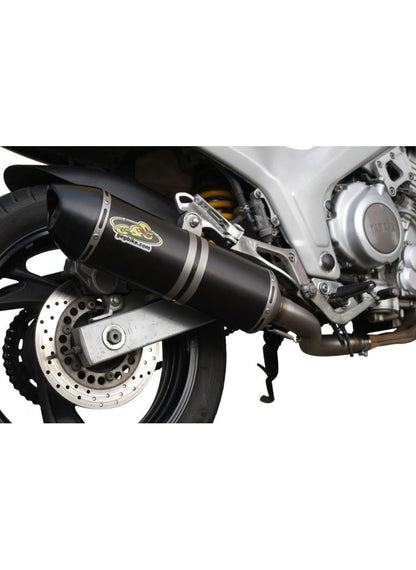 G&G Big Oval exhaust Yamaha TDM850 1991-2001