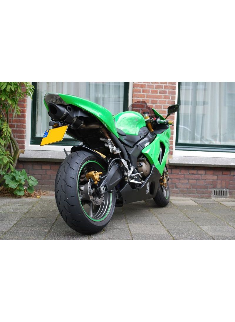 G&G Big Oval Slip-On Echous Kawasaki ZX6R Ninja 2005-2006
