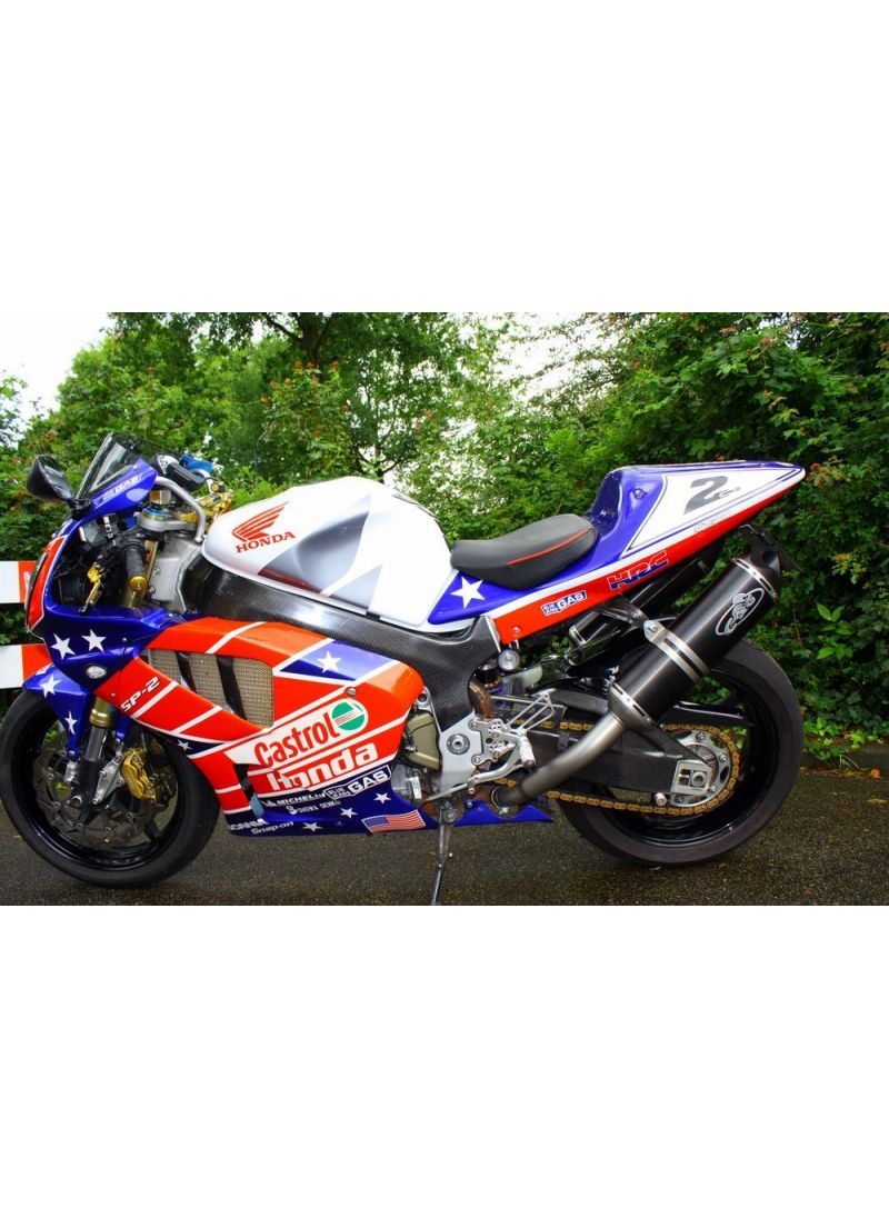 G & G Big Oval Auspuffersatz Honda VTR1000 SP-2 SP2 SP2