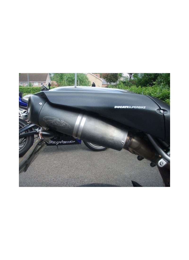G&G Oval Exhaust Set Ducati 749 - 999
