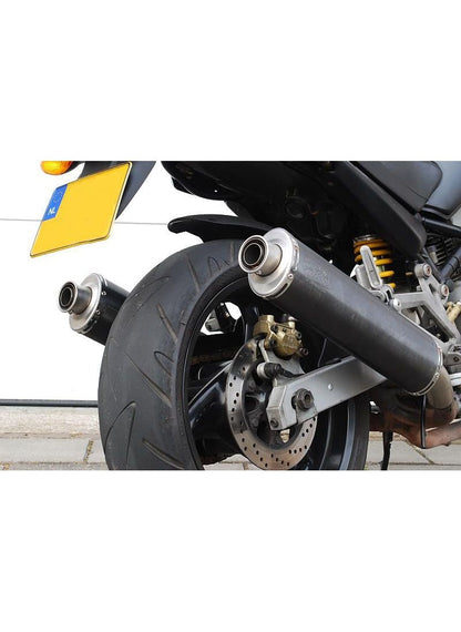 G & G Oval Auspuff Kit Monster 600 750 900
