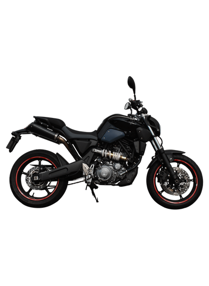 G&G Oval exhaust kit Yamaha MT-03