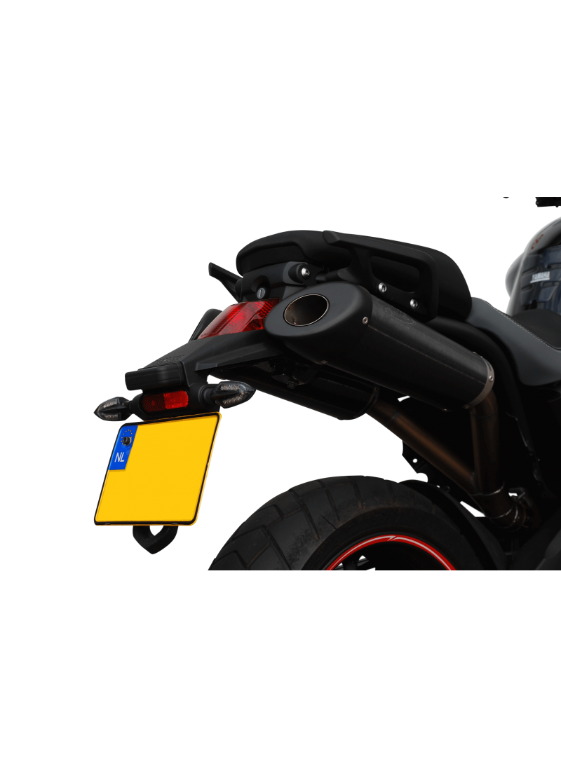 G&G Oval Exhaust Kit Yamaha MT-03