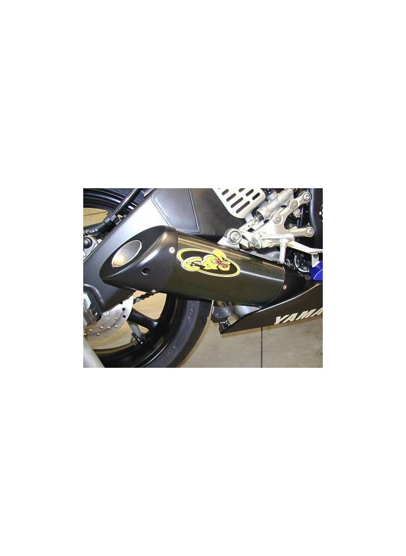 G & G Oval Auspuff Yamaha R6 2006-2007/2008-2016