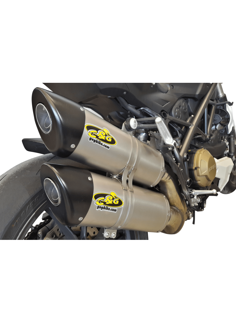 G&G Exhaust Set Ducati Streetfighter 848