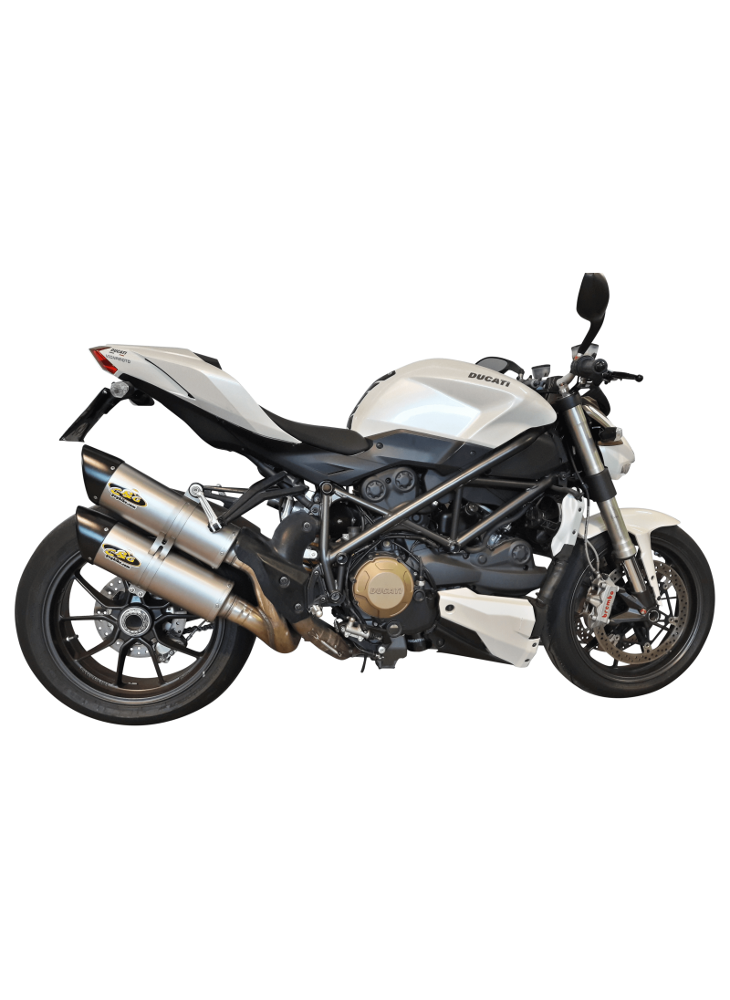 G&G exhaust set Ducati Streetfighter 848