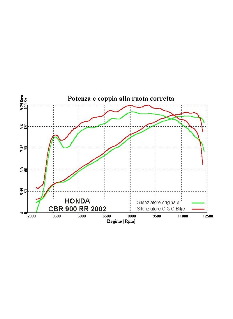 G & G Auspuff Honda CBR900RR 929 2000-2001