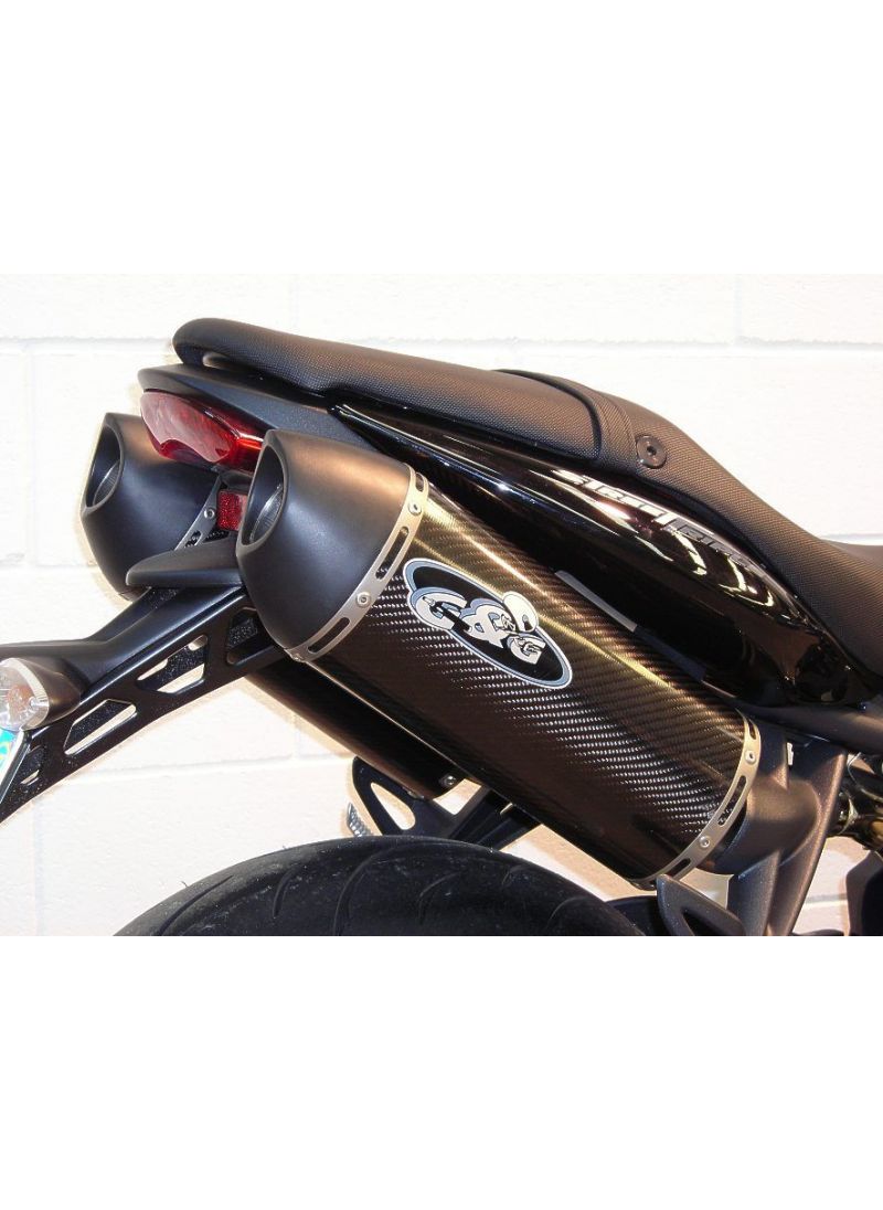 G & G Auspuff Set Triumph Street Triple (R) 675