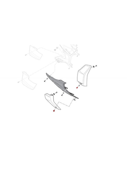 Radiator Side Panel Bolt Kit Streetfighter V4 V4S