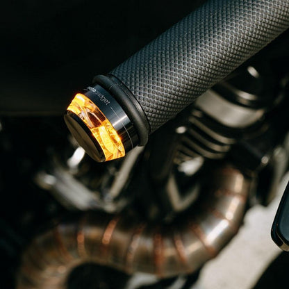 Motogadget Mo.Blaze Bar-End Knipperlichten – Links -2024 Rechts (6002015 / 6002016) – (gebruikt)
