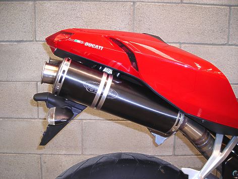 G&G Big Oval Exhaust Set Ducati 1198