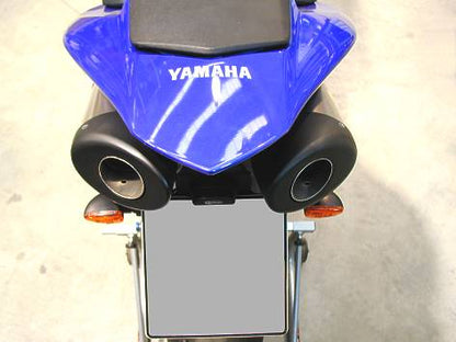 G&G Oval Exhaust Muffler Set Yamaha R1 2004-2006